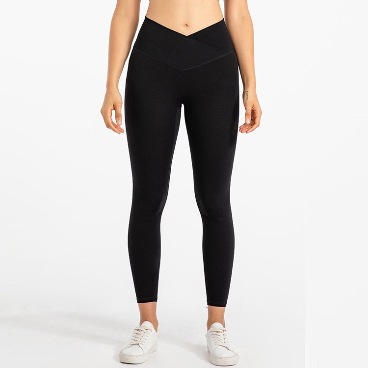 Yoga-Cross Running Workout Ankle Length Pants