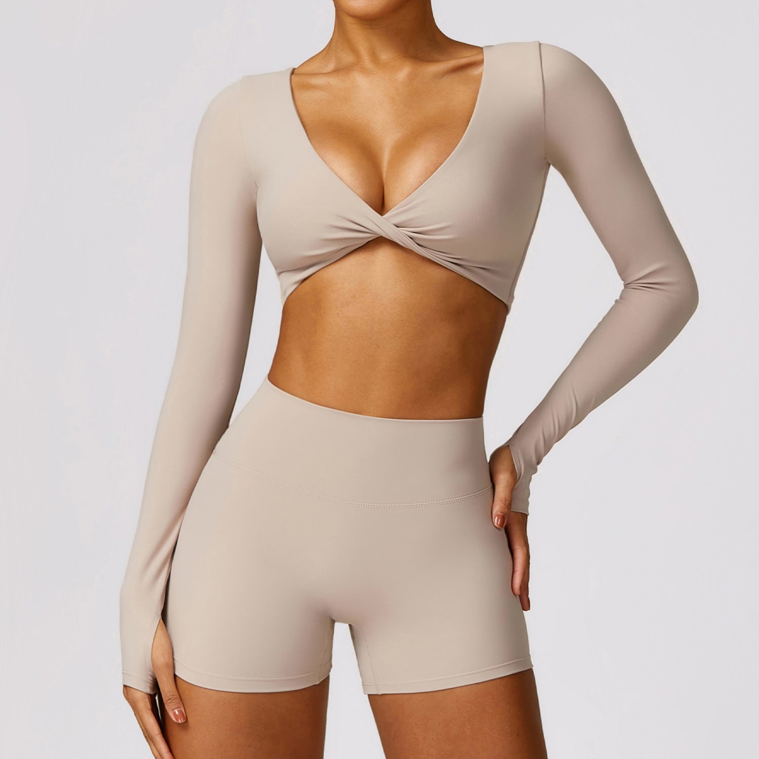 Quick-drying Workout Long Sleeve Top