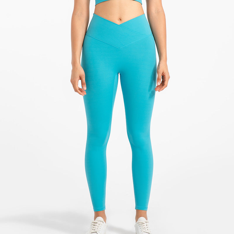 Yoga-Cross Running Workout Ankle Length Pants