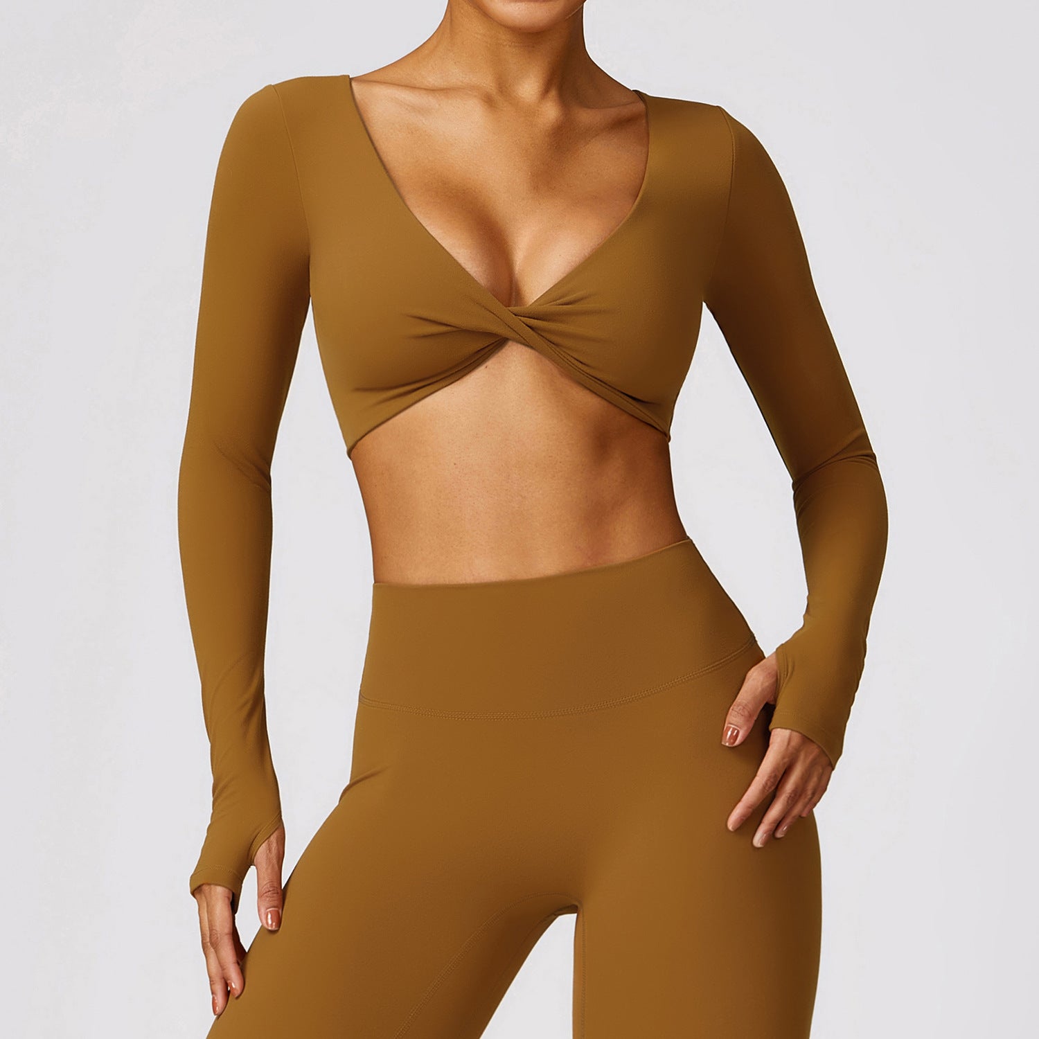 Quick-drying Workout Long Sleeve Top