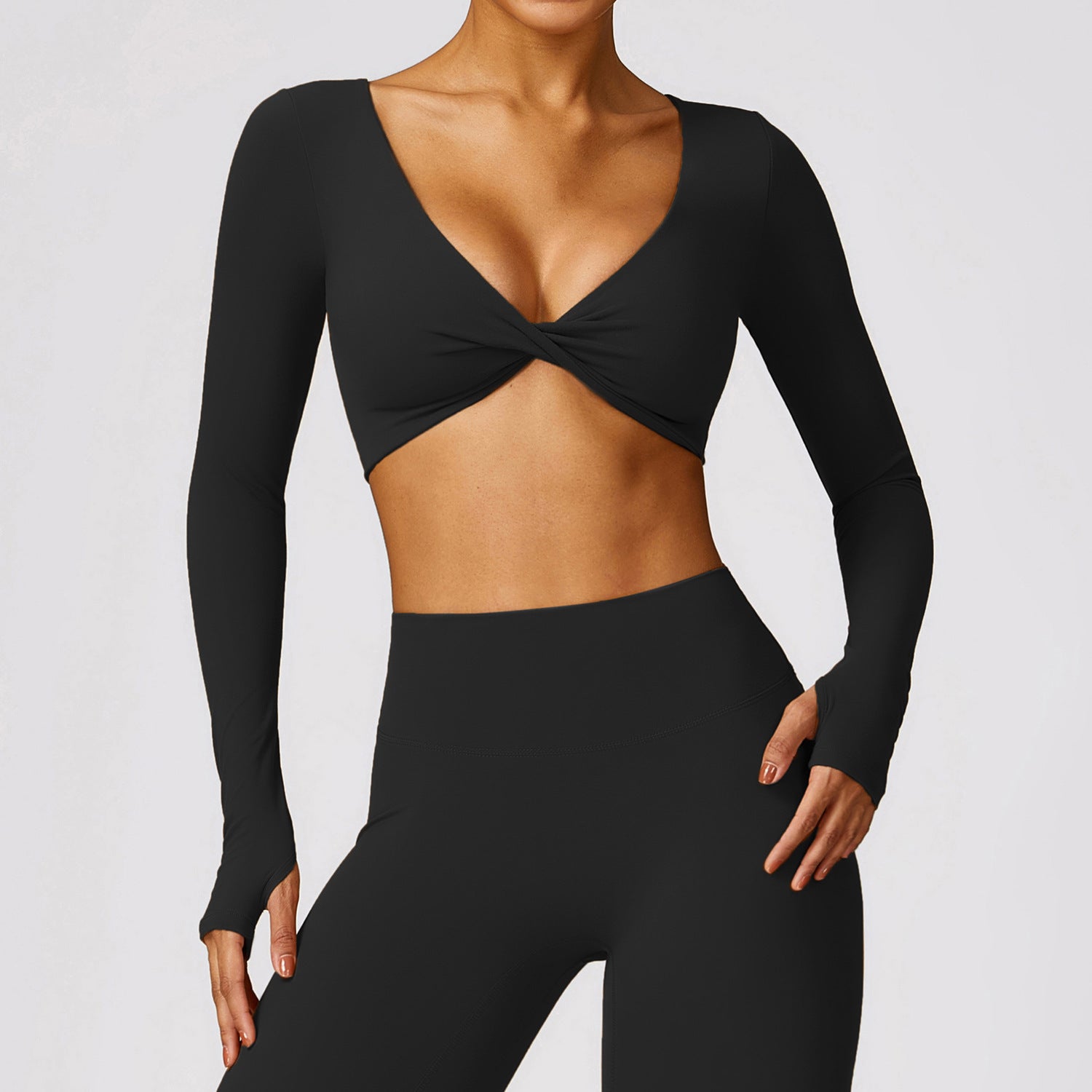 Quick-drying Workout Long Sleeve Top